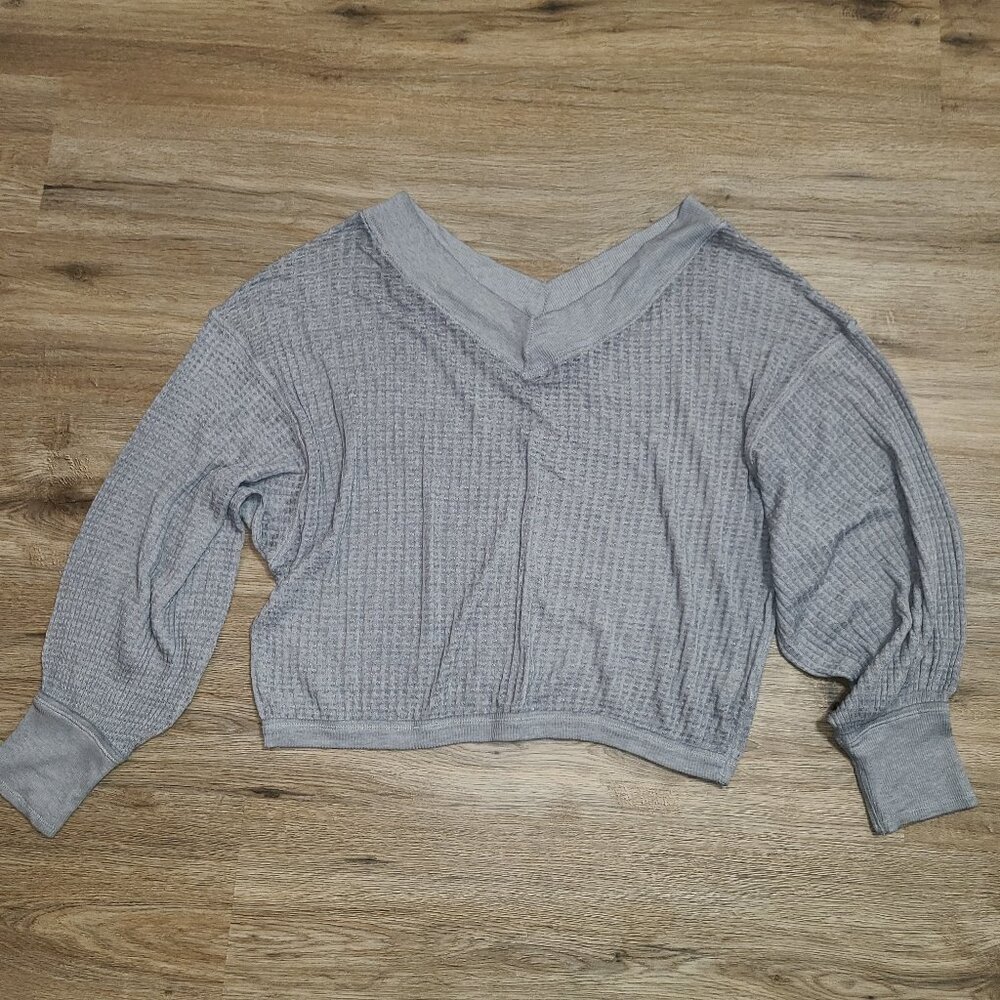 We The Free size XS Knit Top Pullover Oversized Loose Sheer tunic